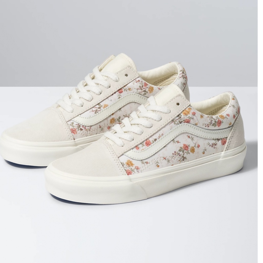 Vans Vintage Old School Floral/Marshmellow